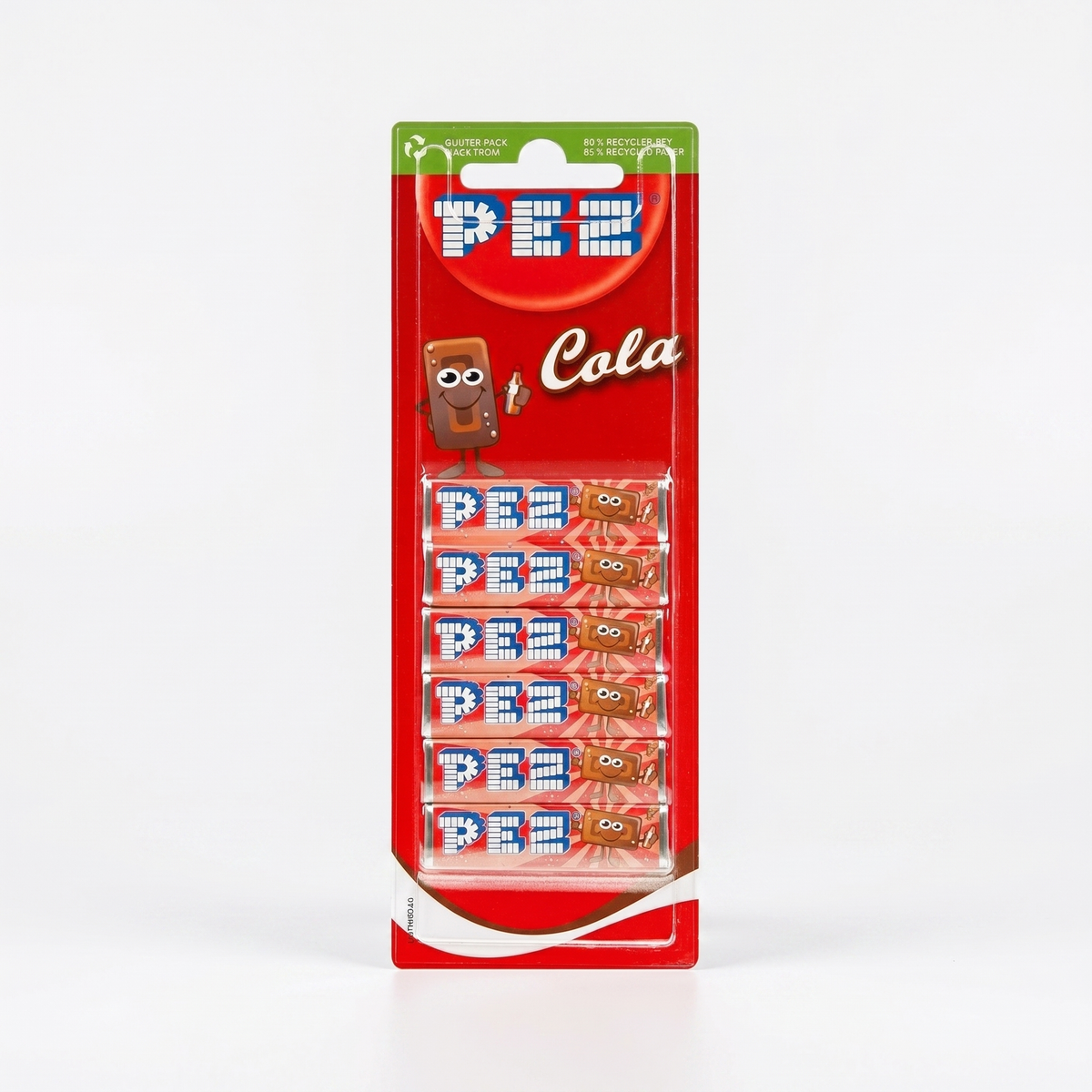 Pez - Cola Blister 6-Pack 51 Gram
