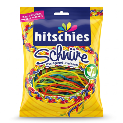 Hitschler - Farbige Schnürsenkel 125 Gramm