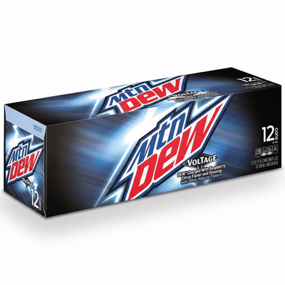 Mountain Dew - Voltage 355ml 12 Dosen