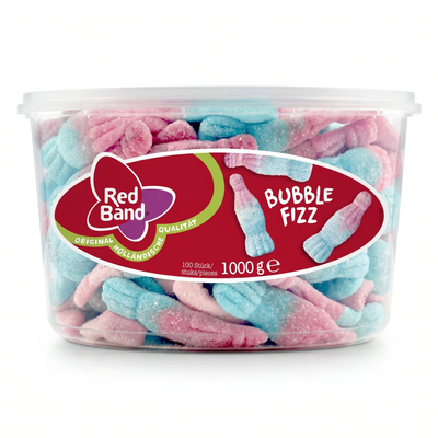 Red Band Silo Bubble Fizz 100 Pièces 1000 Gram