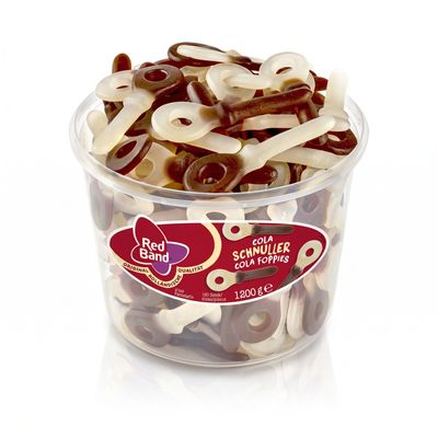 Red Band Silo Cola Sleutels 100 Stück 1200 Gram