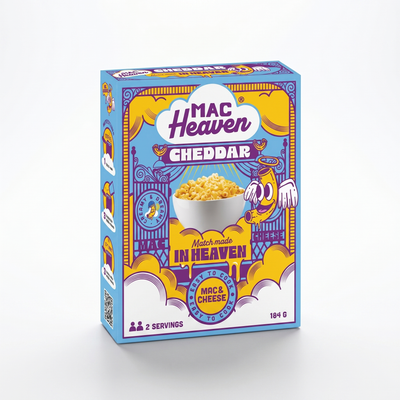 Mac Heaven - Mac & Cheese Cheddar 184 Gramm