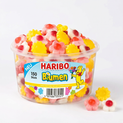 [DEAL] Haribo - Silo Blumen 150 Stuks 1020 Gram