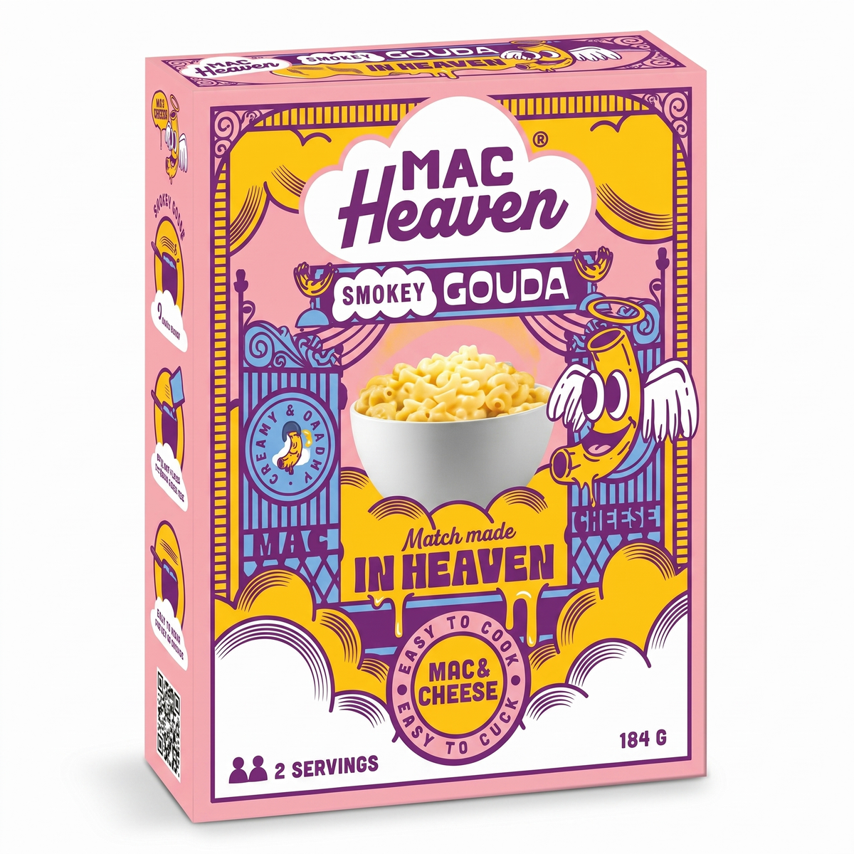 Mac Heaven - Mac & Cheese Smokey Gouda 184 Gram