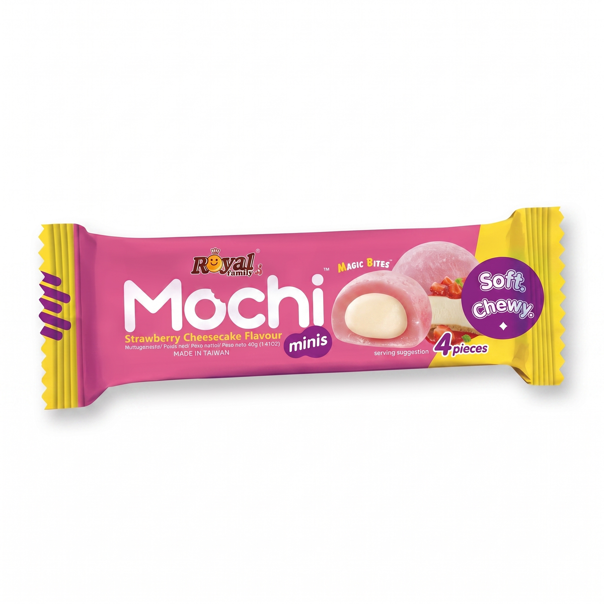 Royal Family - Mochi Strawberry Cheesecake 40 Gram