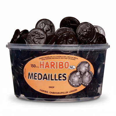[DEAL] Haribo Silo Drop Medailles 150 Stuks 1350 Gram