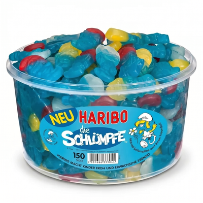 [DEAL] Haribo - Winegum Smurfen 150 Stuks 1350 Gram