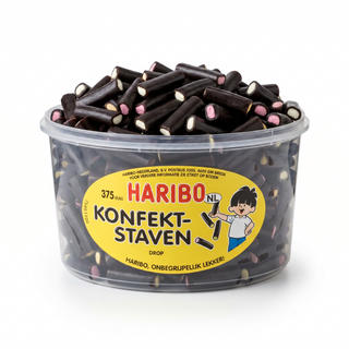 Drop Konfektstaven Groot Snoepsilo