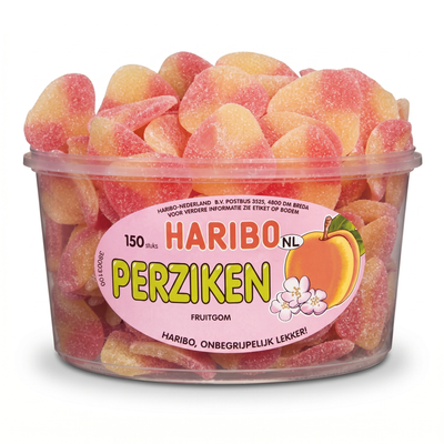 [DEAL] Haribo Silo Perziken 150 Stuks 1350 Gram