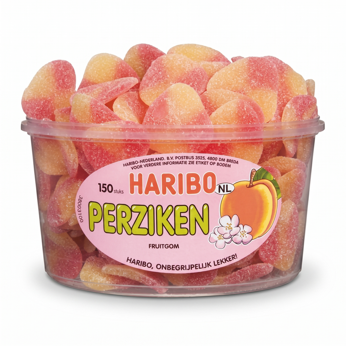 Haribo Silo Perziken 150 Stuks 1350 Gram