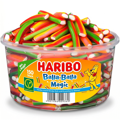 Haribo -Balla Balla Magic 150 Stück 1200 Gram