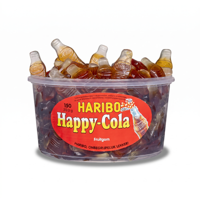 [DEAL] Haribo Silo Colaflesjes Groot 150 Stuks 1200 Gram