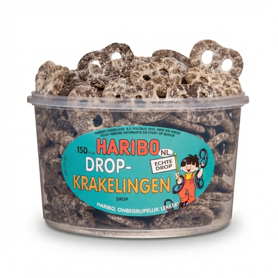 [DEAL] Haribo Silo Drop Krakelingen 150 Stuks 1050 Gram