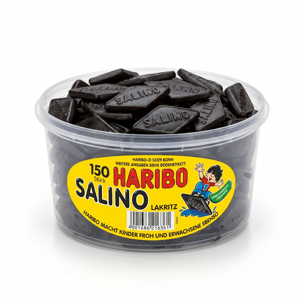 Haribo Silo Drop Salino's 150 Stuks 1200 Gram