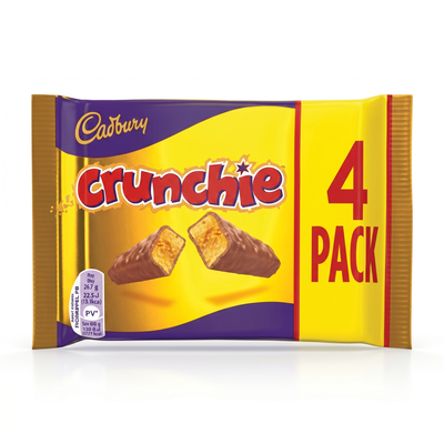 Cadbury Crunchie, paquet de 4