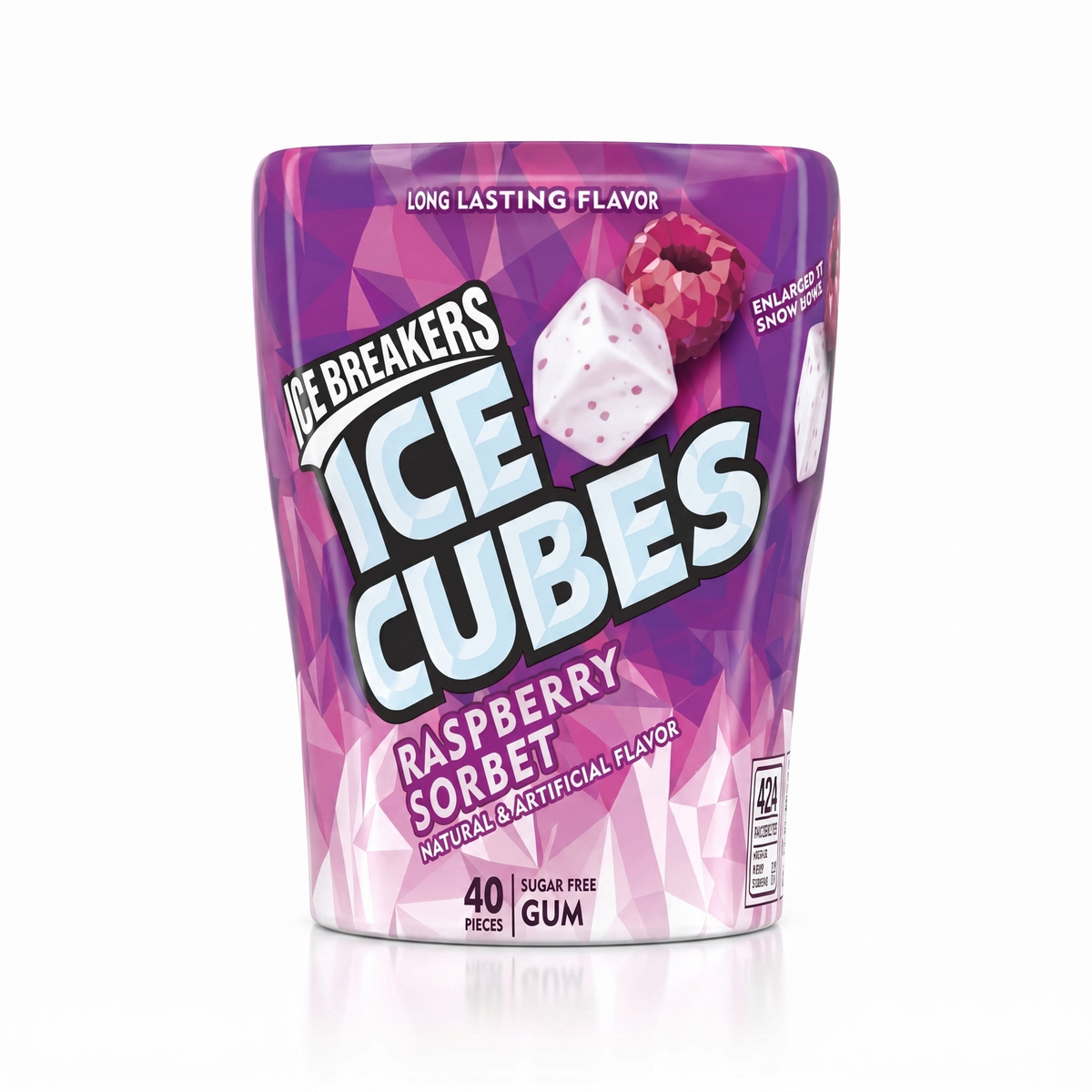 Brise-glace - Glaçons Sorbet Framboise 92 grammes
