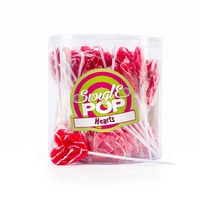 Swigle - Pop Mini Mini Heart 12 Gram 50 Stück