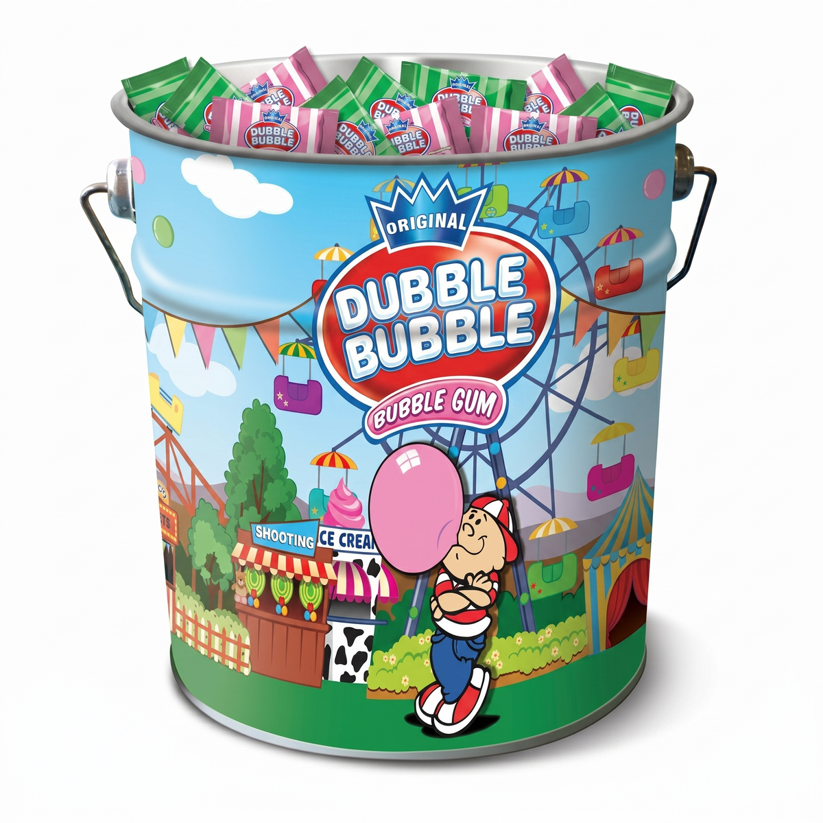 Dubble Bubble - Chewing Gum Tin 250 Stuks
