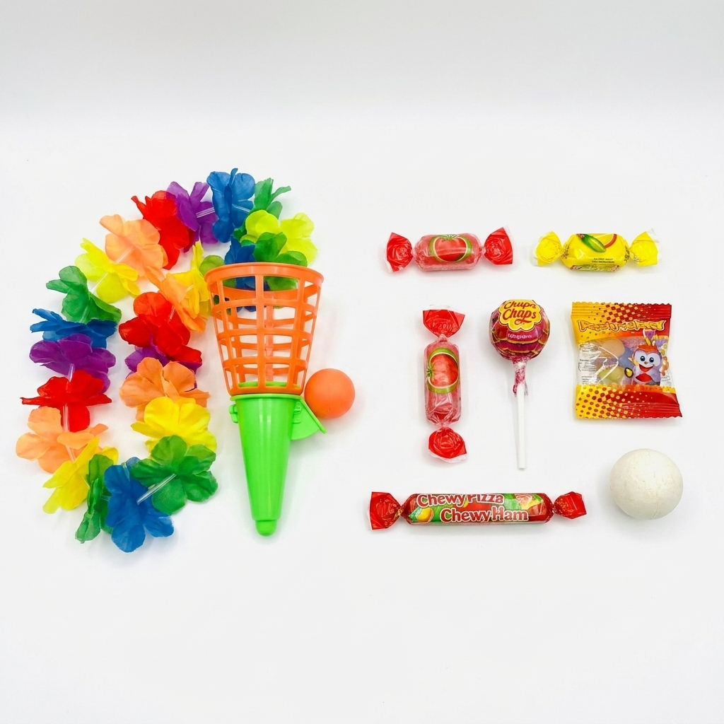 Vierdaagse Snoepzak met Catchbal Hawaii Slinger