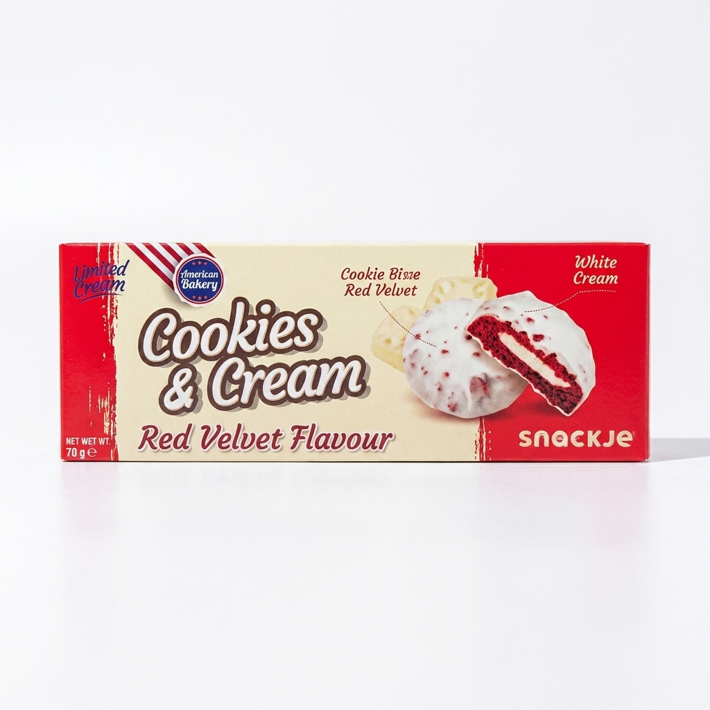 American Bakery - Cookies & Cream Red Velvet 96 Gram