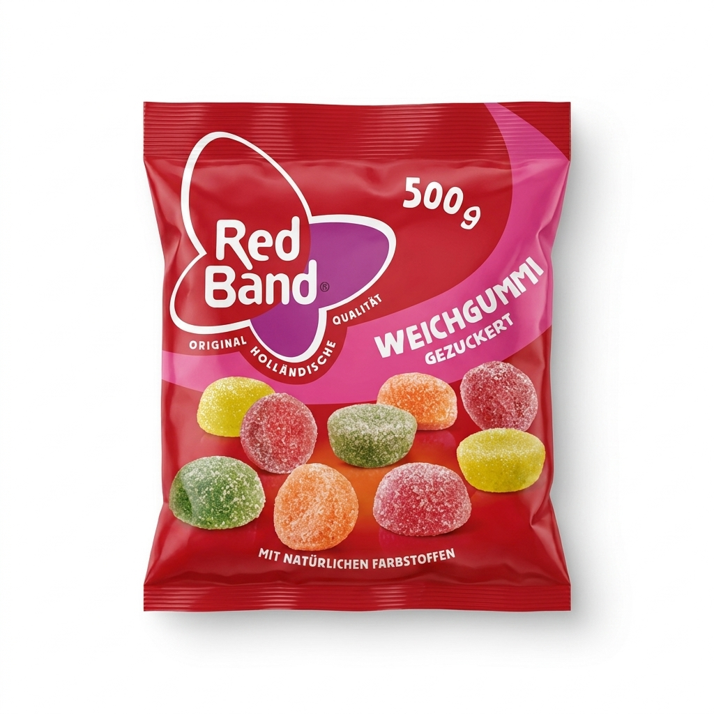 Red Band - Bonbons gélifiés au vin sucrés 500 grammes