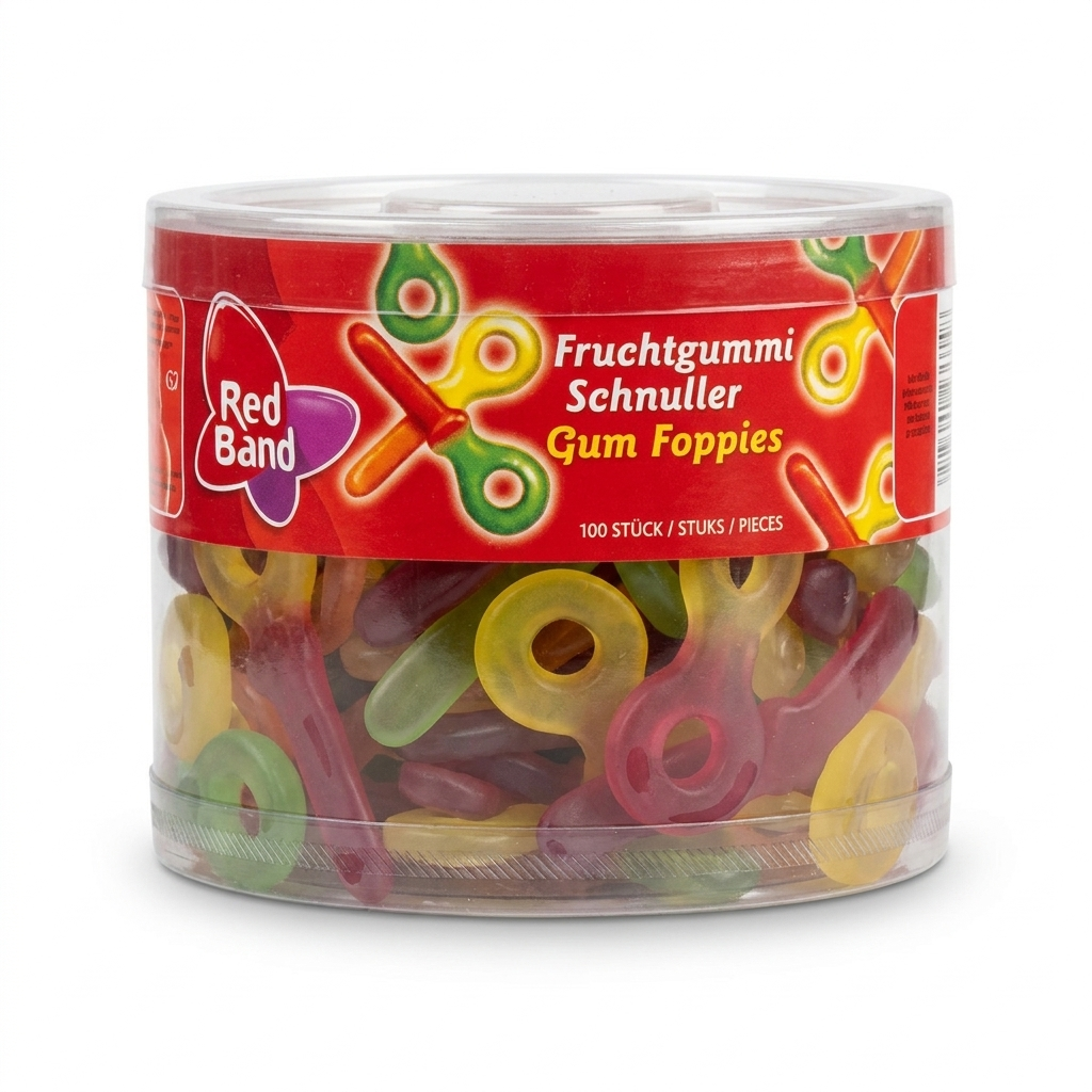 Red Band Silo Winegum Sleutels 100 Stuks 1200 Gram