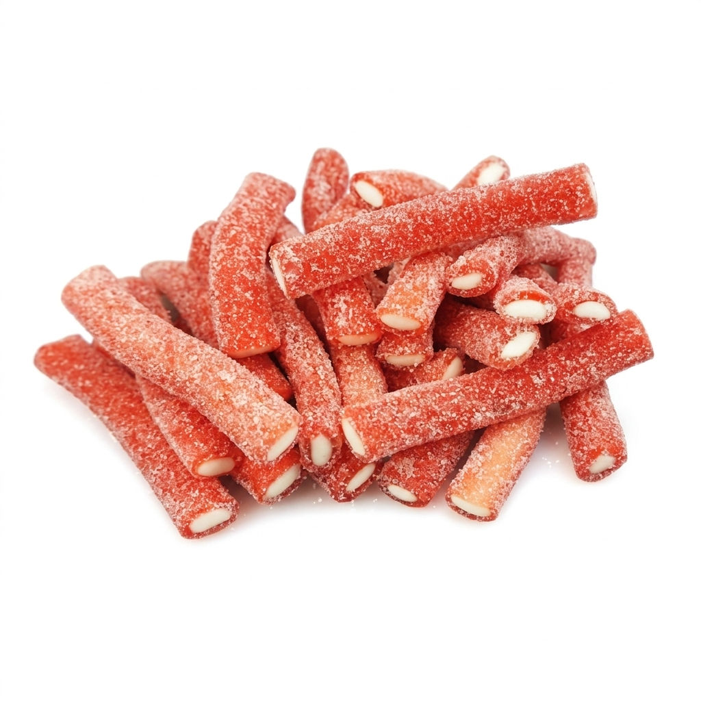 Crayons Fraise Acidulée 5,5 cm 1 kg