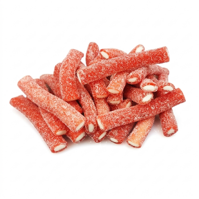 Bleistifte Erdbeer-Sauer 5,5 cm 1 Kilo