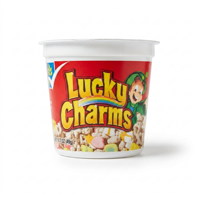 General Mills Lucky Charms Einzelportionsbecher Müsli 49 Gramm
