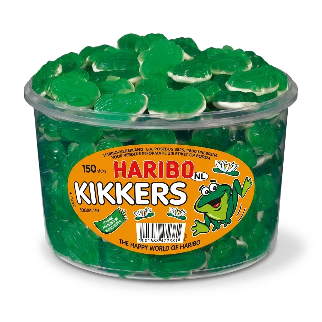 [DEAL] Haribo Silo Kikkertjes 150 Stuks 1050 Gram