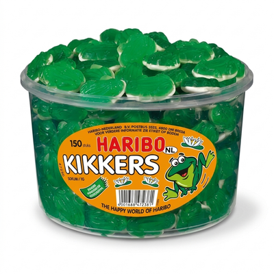 [DEAL] Haribo Silo Kikkertjes 150 Stuks 1050 Gram
