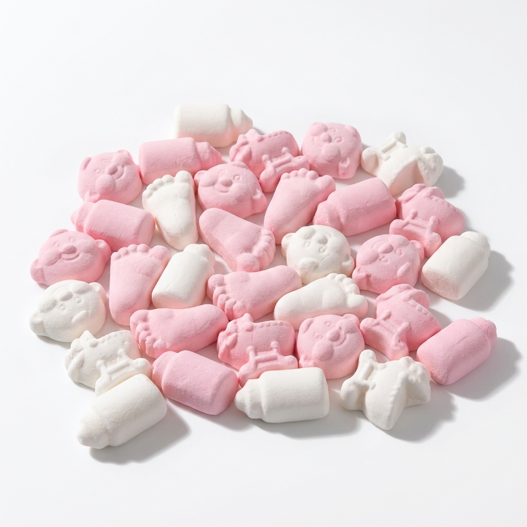 Matthijs - Baby Foam Snoep Mix Roze 1 Kilo