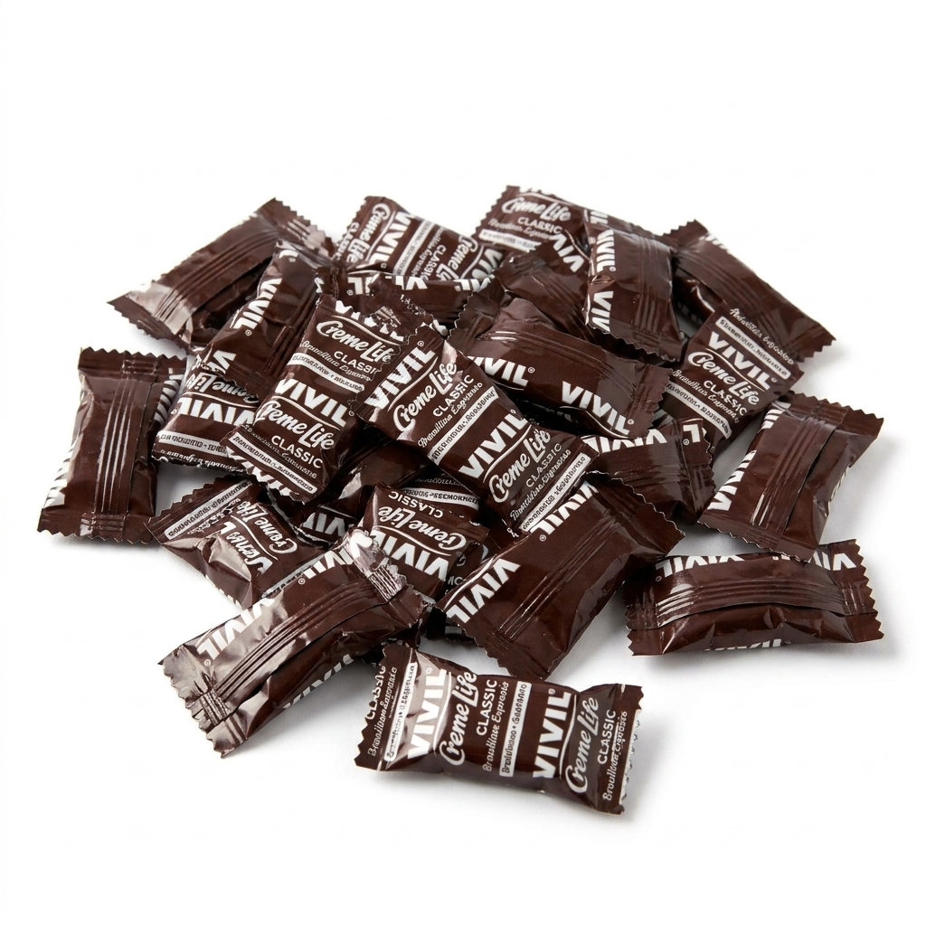 Vivil Classic Brasilitos Expresso ohne Zucker, 1 Kilo