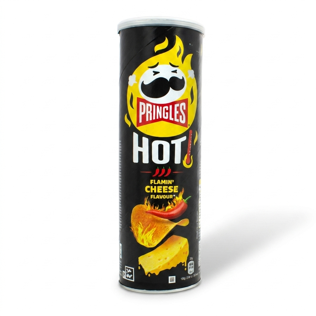 Pringles - Hot Flamin Cheese 160 Gram