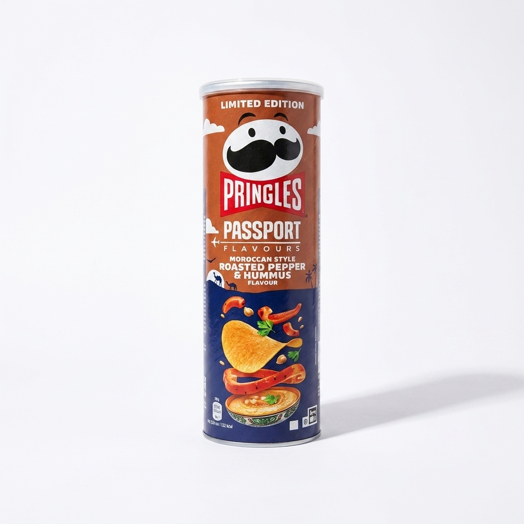 Pringles - Roasted Pepper & Hummus 165 Gram