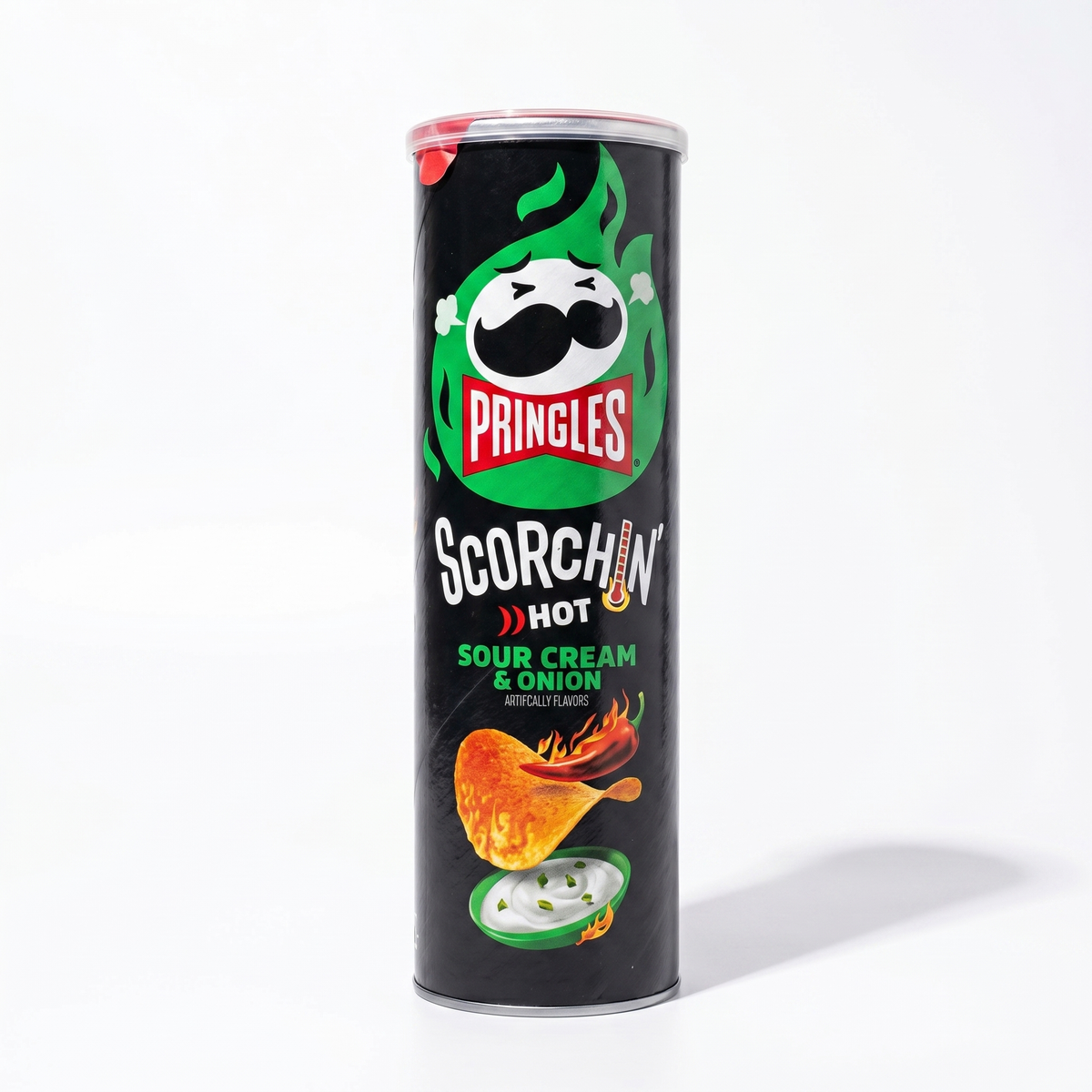 Pringles - Scorchin' Hot Sour Cream & Onion 158 Gram