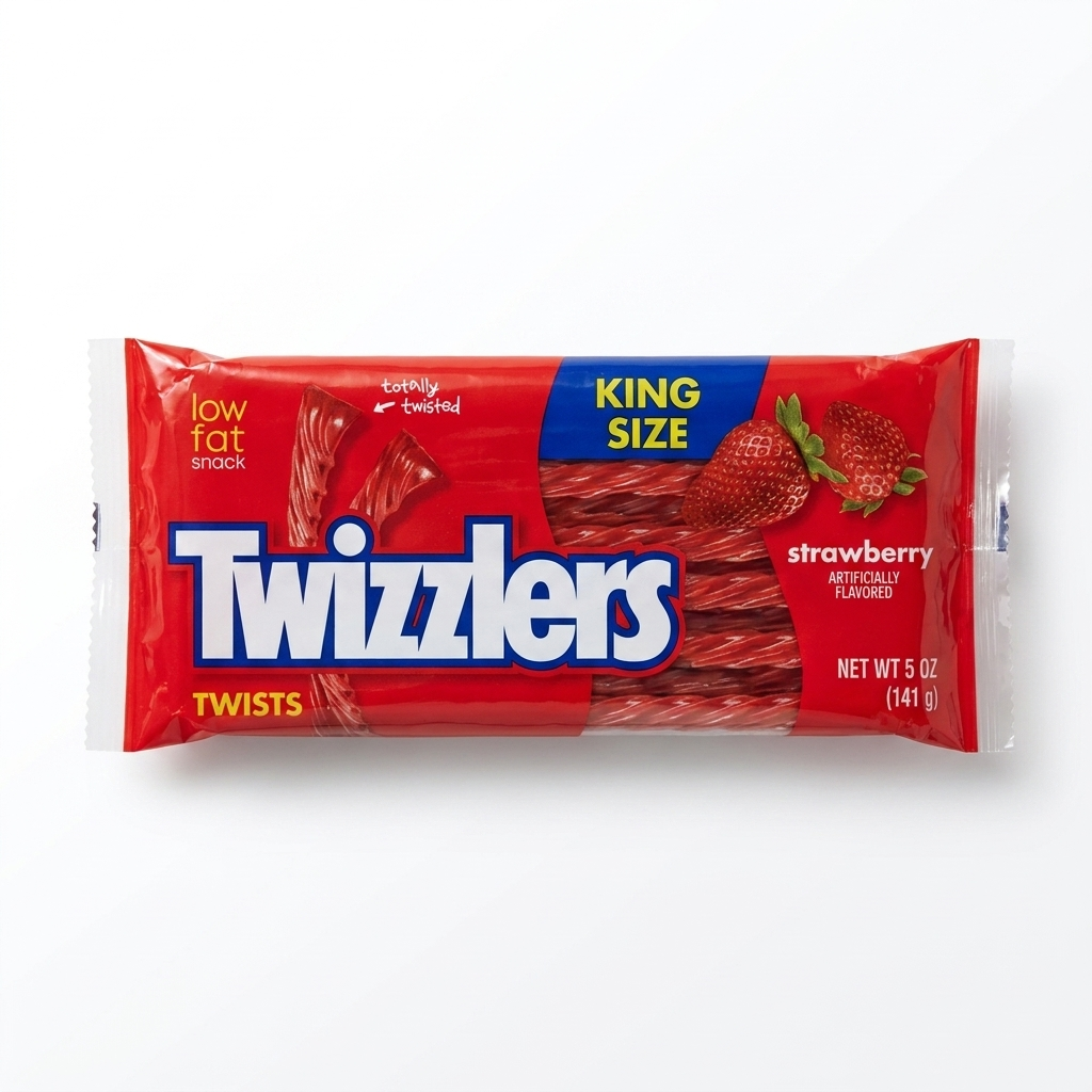 Twizzlers - Strawberry Kingsize 141 Gram