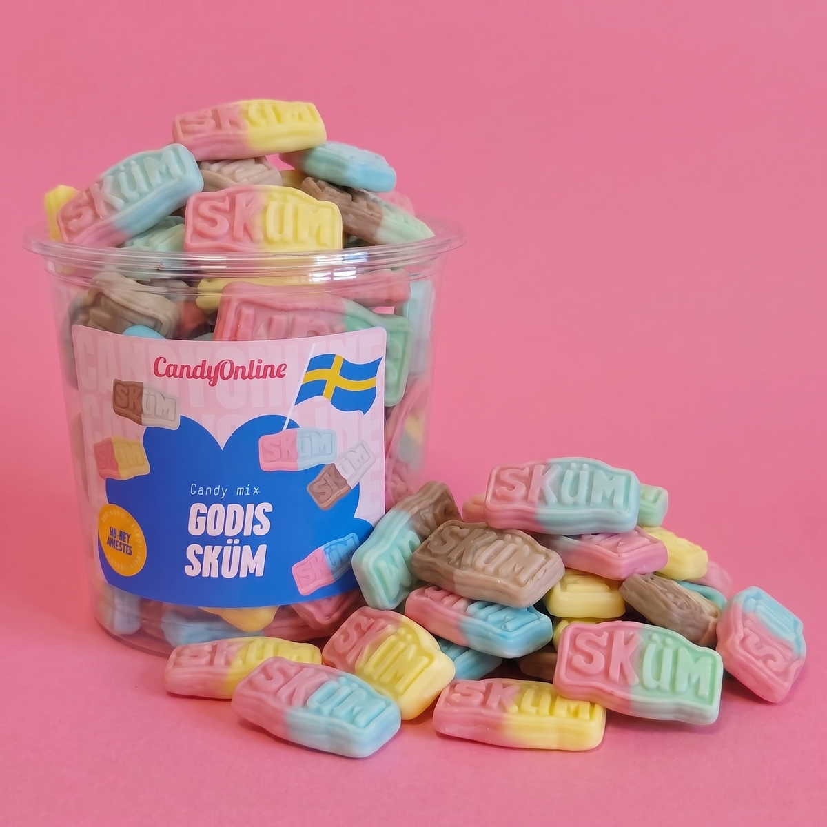 The Candy Box Co - Godis Sküm 400 Gram