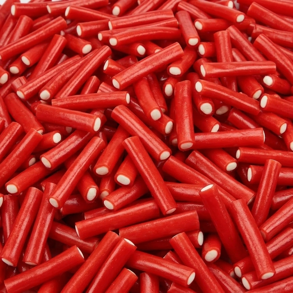 Pencils Strawberry 5,5 cm 250 Gram
