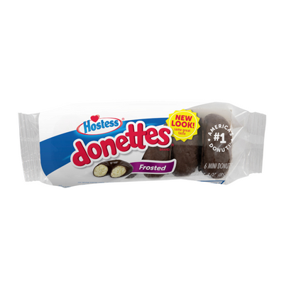 Hostess - Schokoladen-Donuts mit Zuckerguss, 85 Gramm
