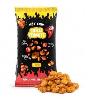 Scharfe Pommes - Erdnüsse Chili 70 Gramm