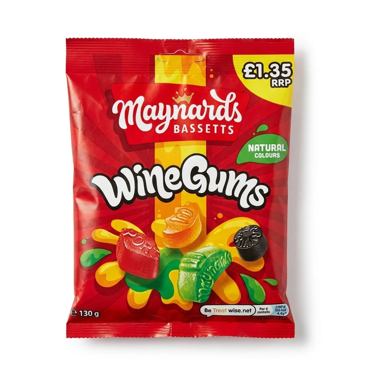 Maynards - Bassetts Wine Gums 130 Gram