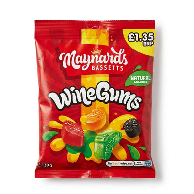 Maynards - Bassetts Wine Gums 130 Gram