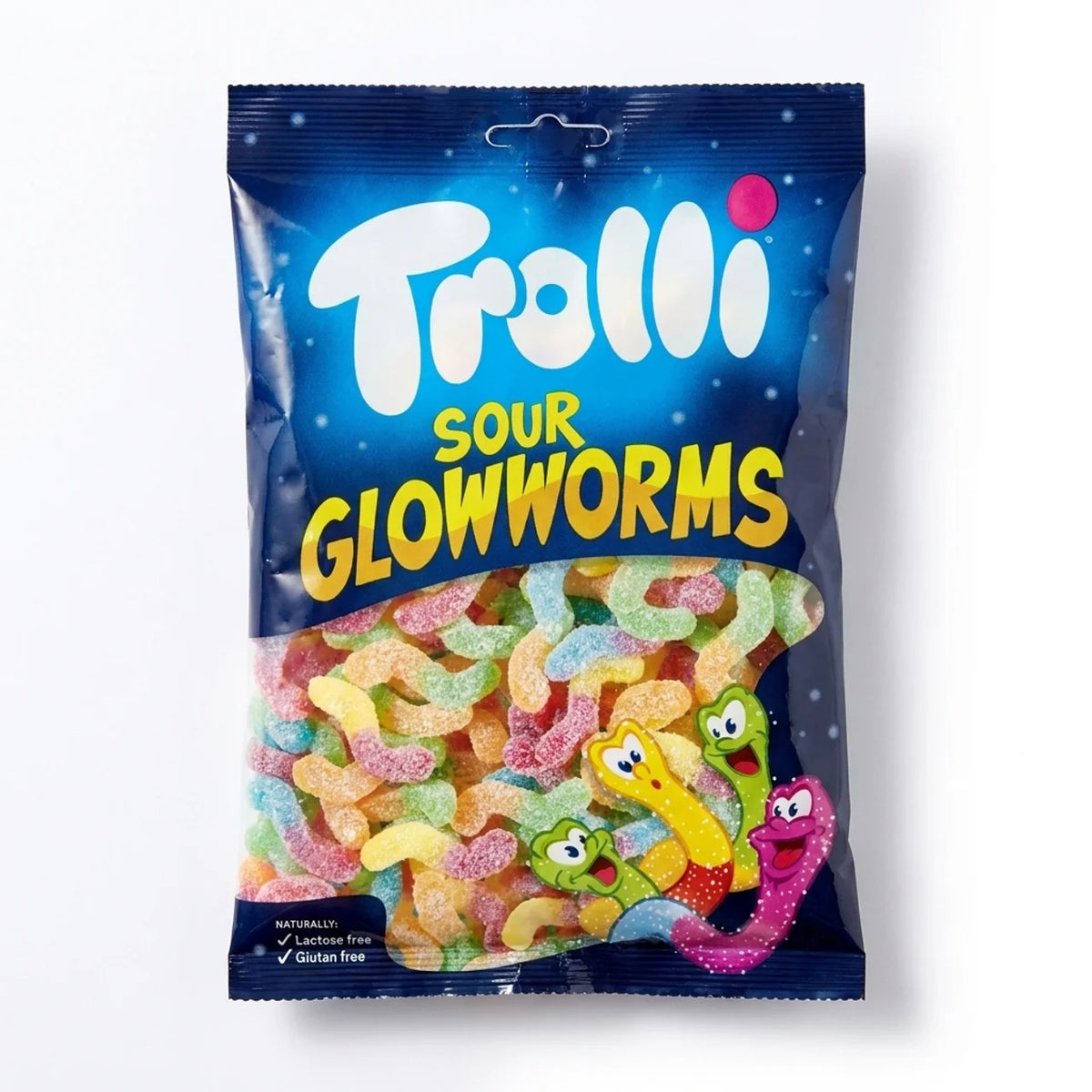 Trolli - Glow Worms 1 Kilo