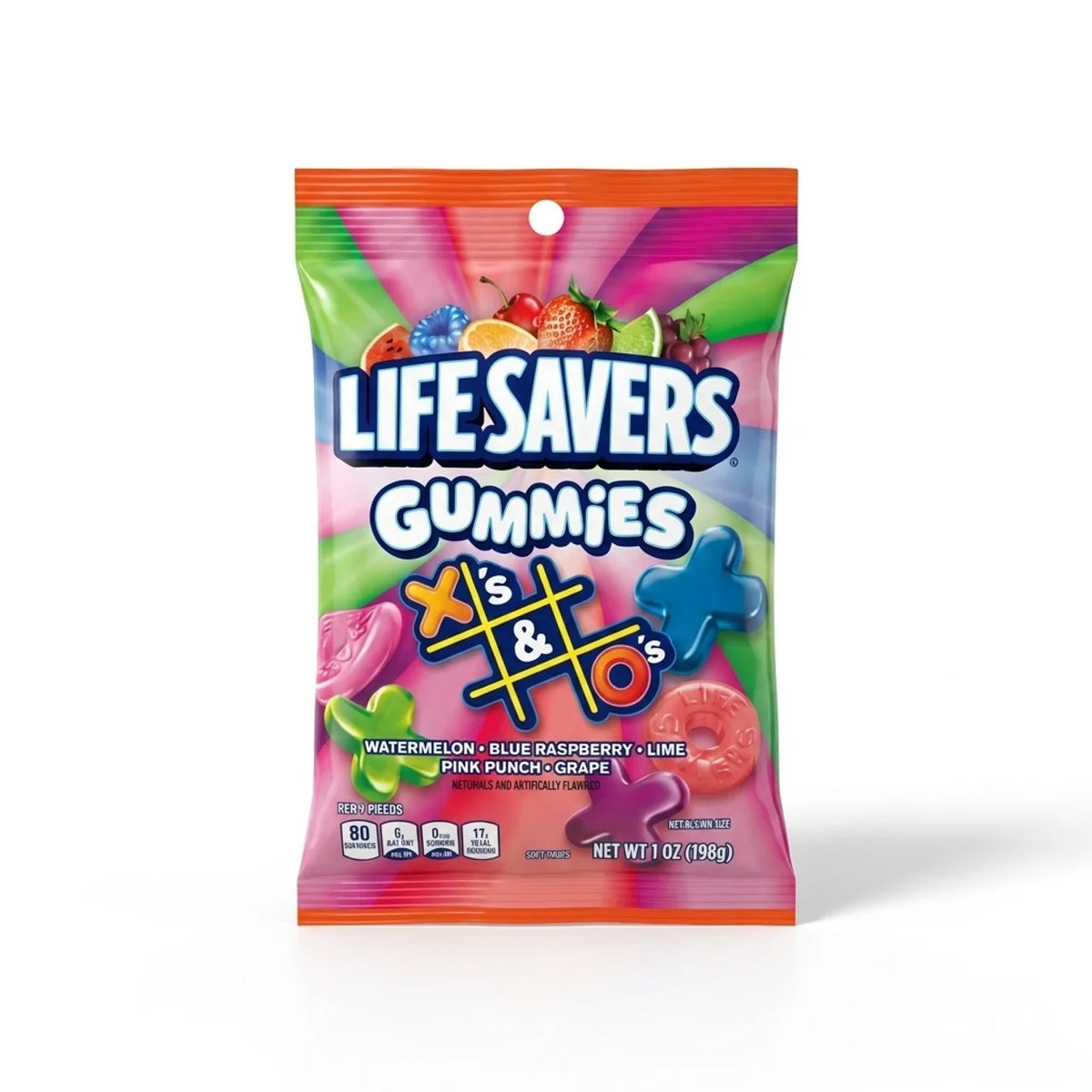 Lifesavers - Gummies X's and O's 198 Gram