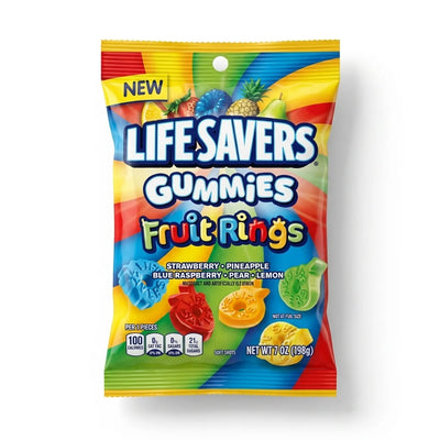 Lifesavers - Gummies Fruit Rings 198 Gram