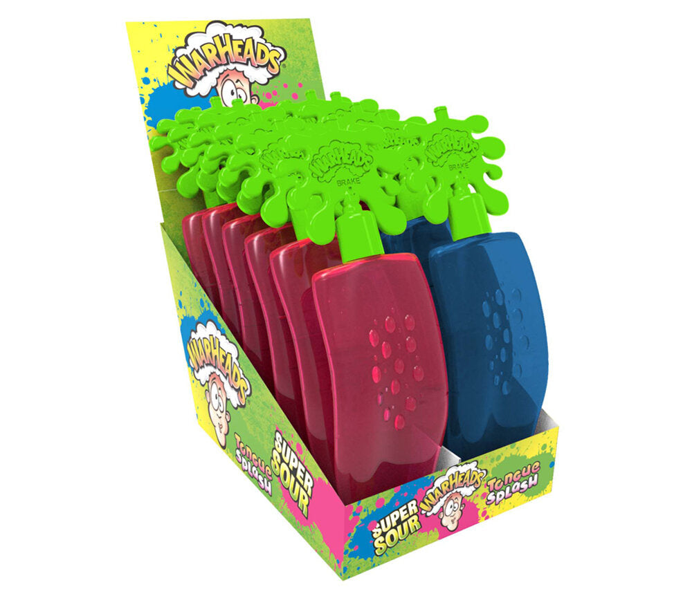 Warheads - Tongue Splash Gel 40 Gram 24 Stuks