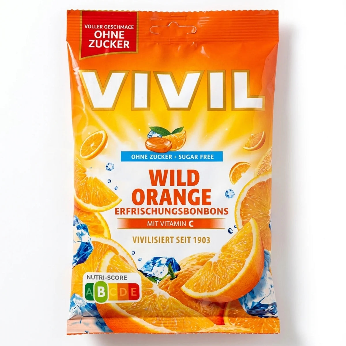 Vivil - Wild Orange 120 Gram (suikervrij)