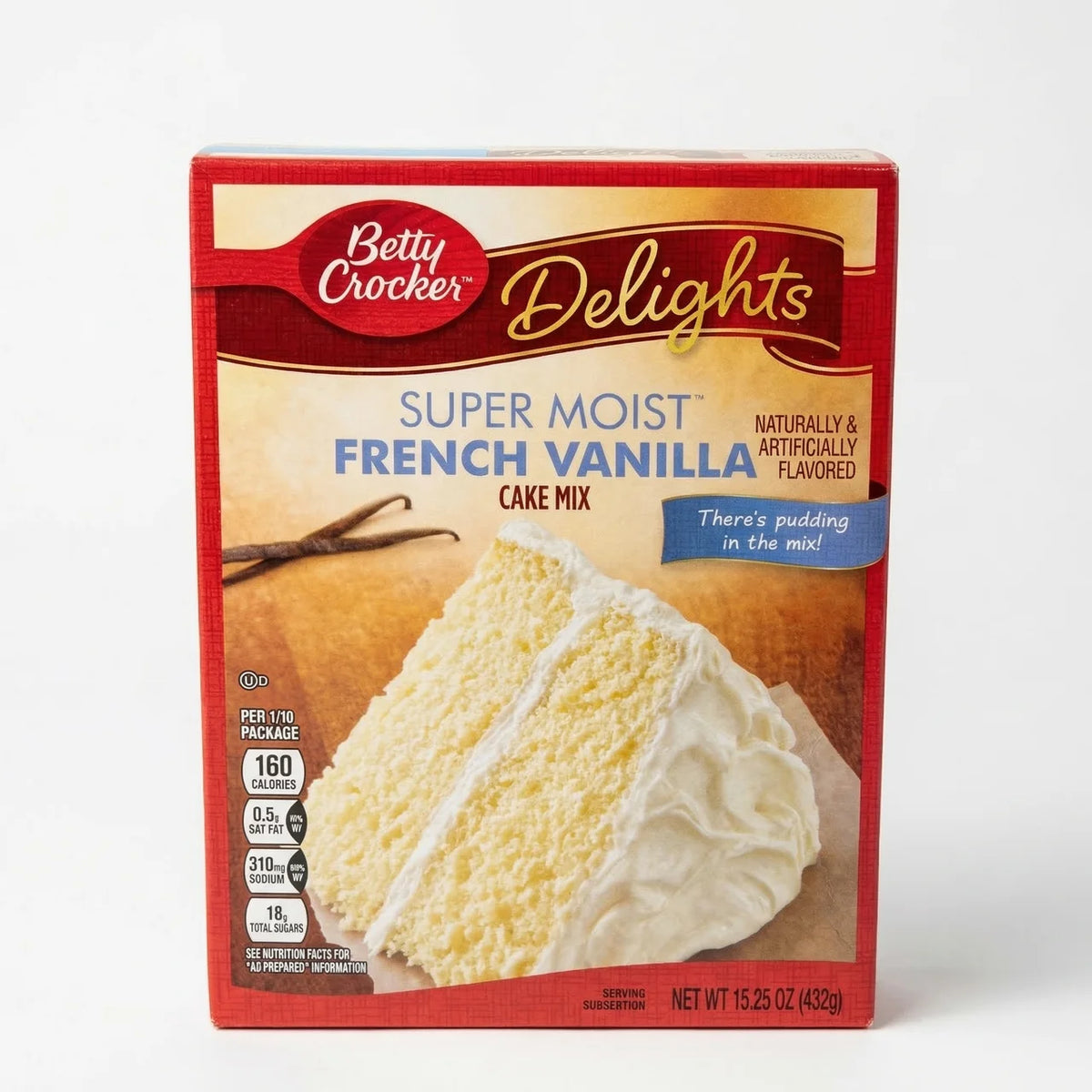 Betty Crocker - Super Moist French Vanilla 432 Gram