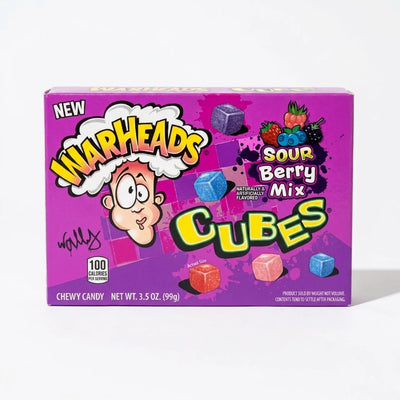 Warheads - Cubes Sour Berry Mix 99 Gram
